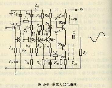 主放大器电路图